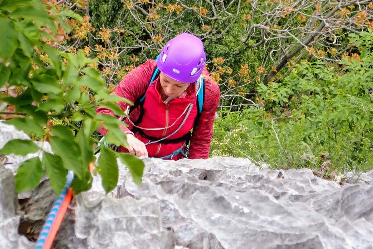 Lezione privata di arrampicata