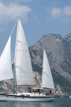 Veliero Irwin 54 al Lago di Garda